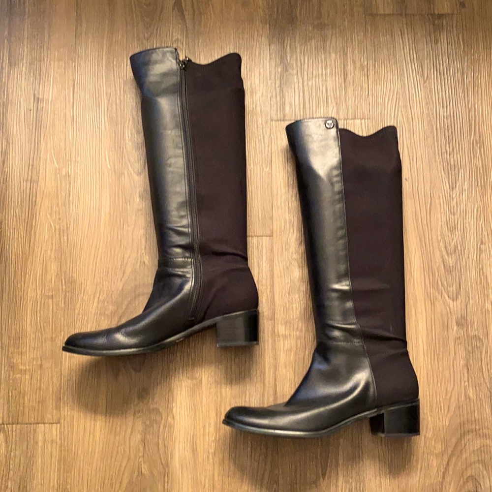 Tahari karlene genuine leather  thigh high boot